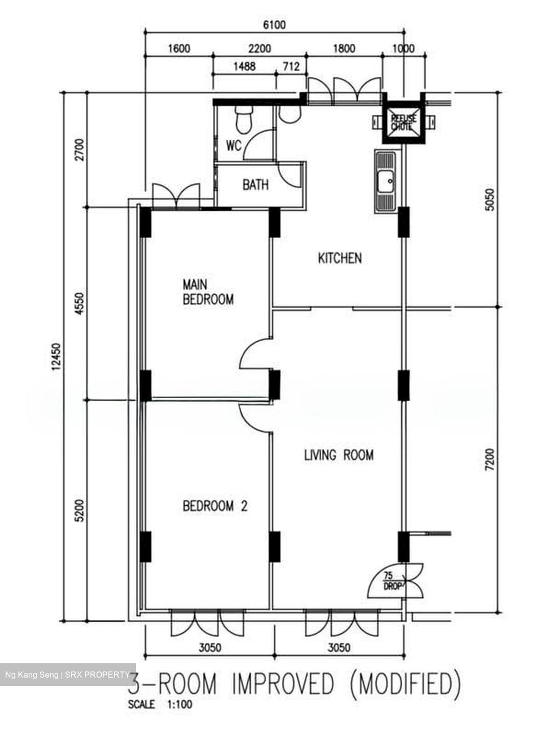 Blk 507 Hillgrove Gardens (Bukit Batok), HDB 3 Rooms #540889161